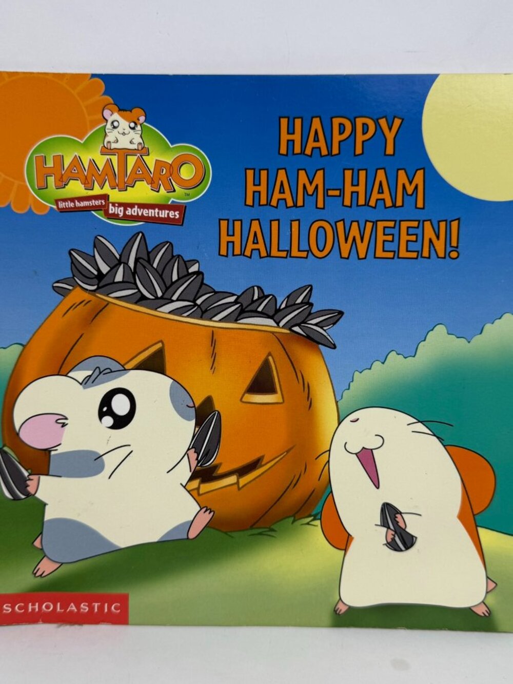Hamtaro Happy Ham-Ham Halloween Scholastic Paperback Book ISBN 0439556724